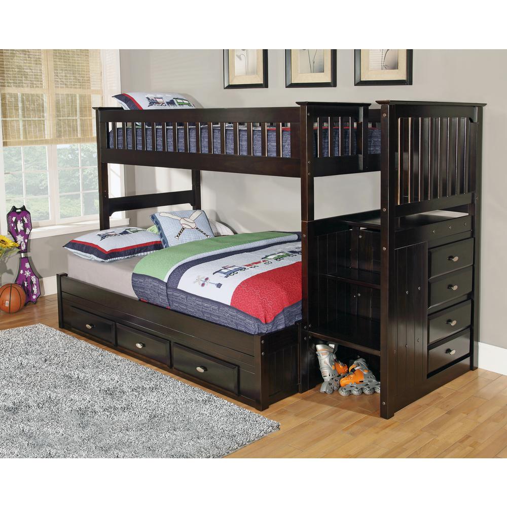 Bunk Loft Beds Kids Bedroom Furniture The Home Depot