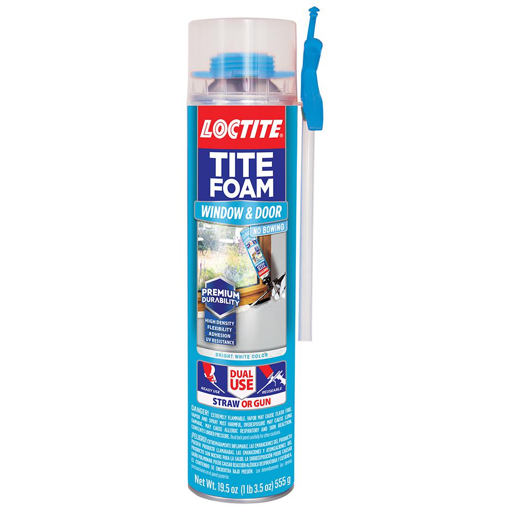 Loctite Tite Foam Dual Use Pro Can Window And Door 19 6 Oz Spray Foam Sealant 2644448 The Home Depot