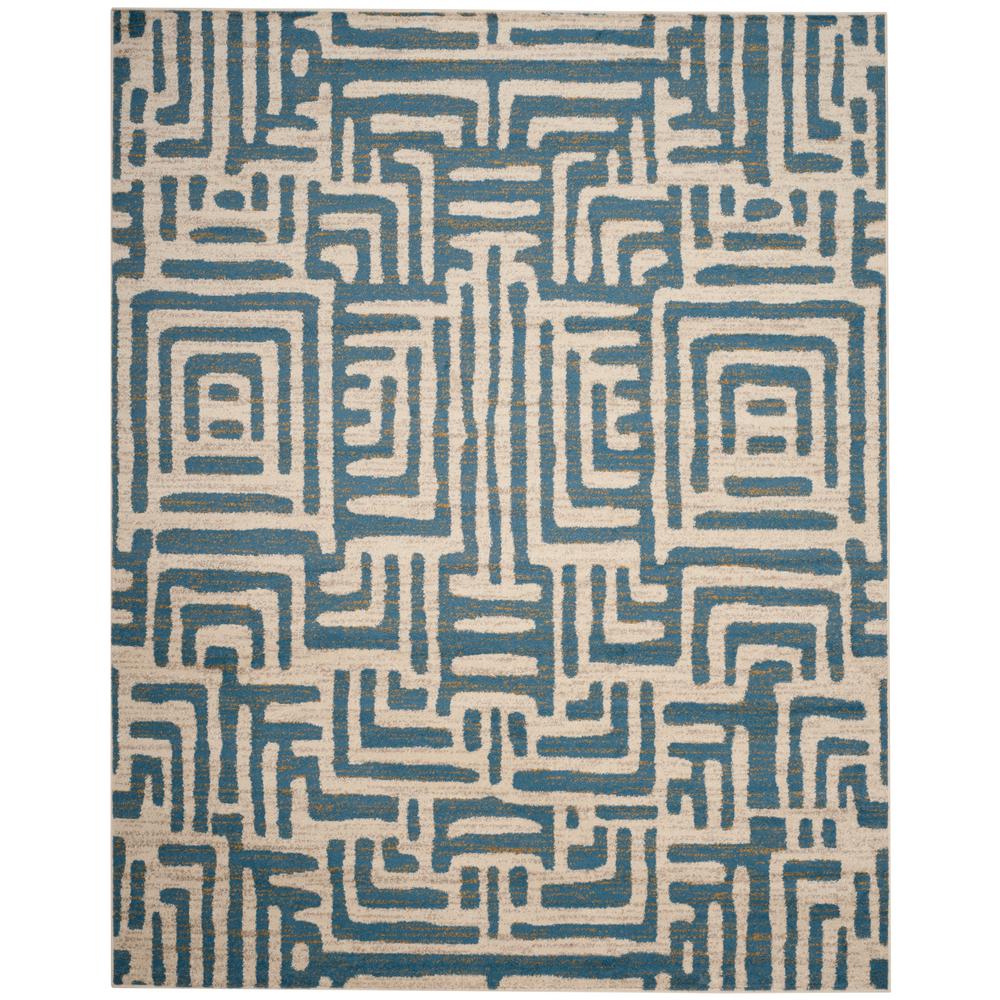 9 X 12 Blue Area Rugs The Home Depot Amsterdam Ivory Light Blue 9 Ft X 12 Area Rug
