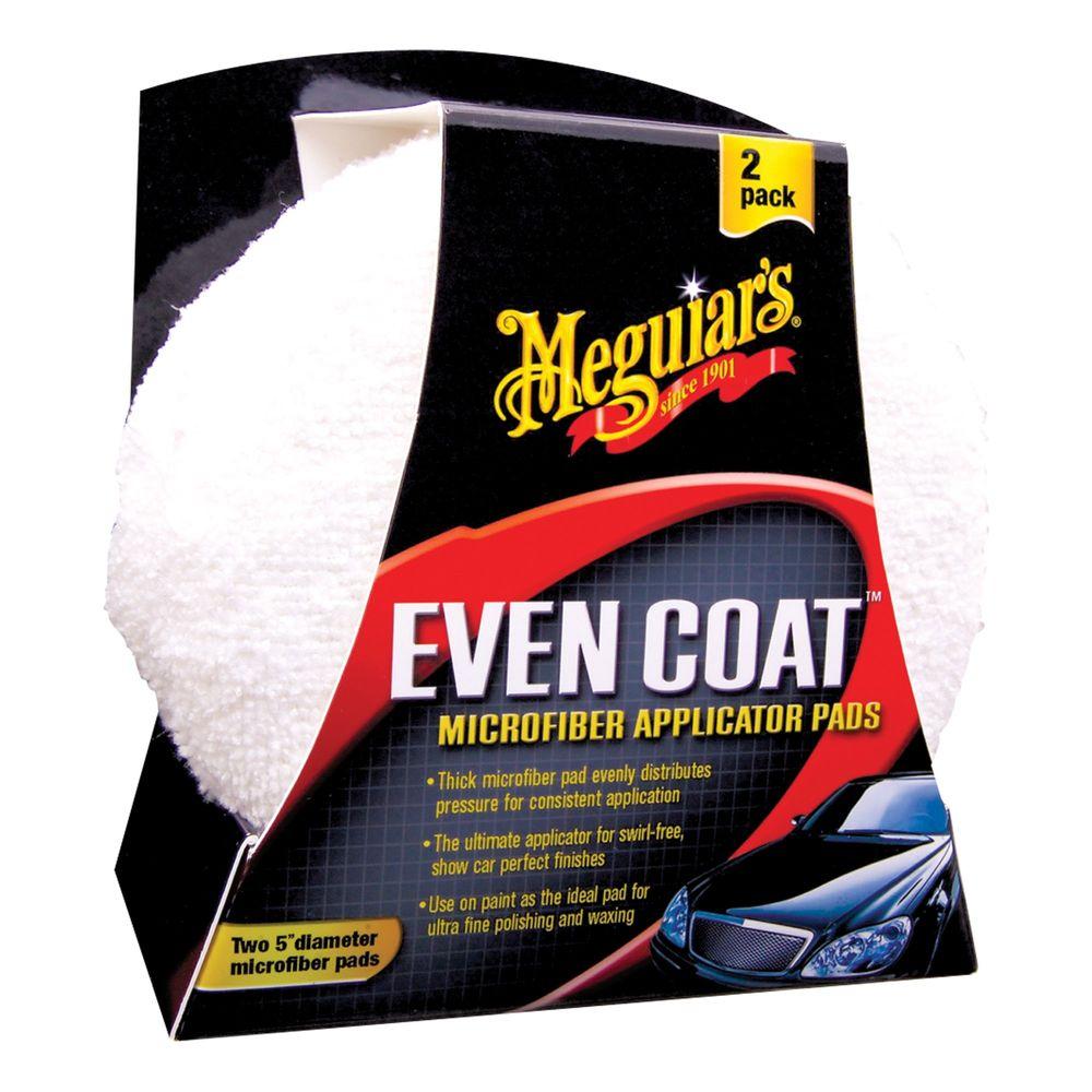 Meguiar S Even Coat Microfiber Applicator Pad Mi83080 The Home Depot