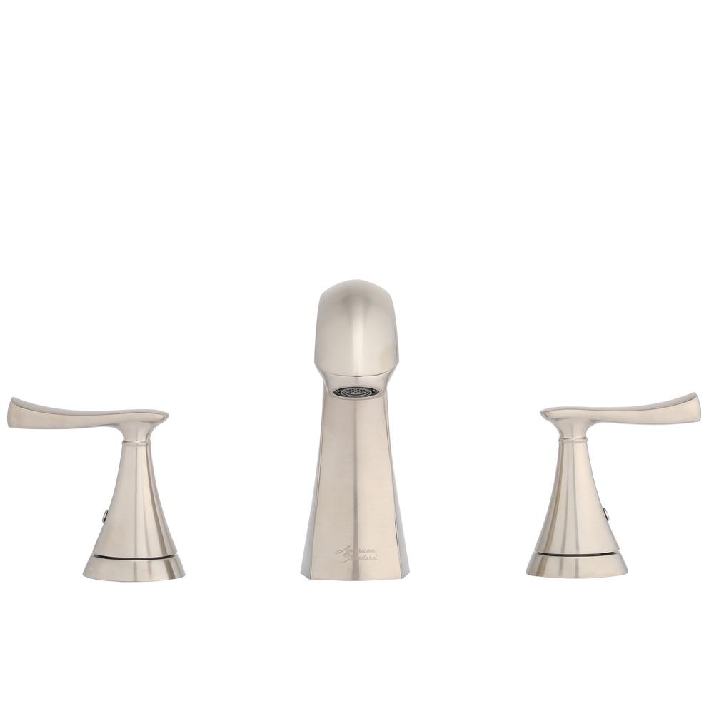 American Standard 2Handle Bathroom Faucet Chatfield 8" Widespread Brushed Nickel eBay