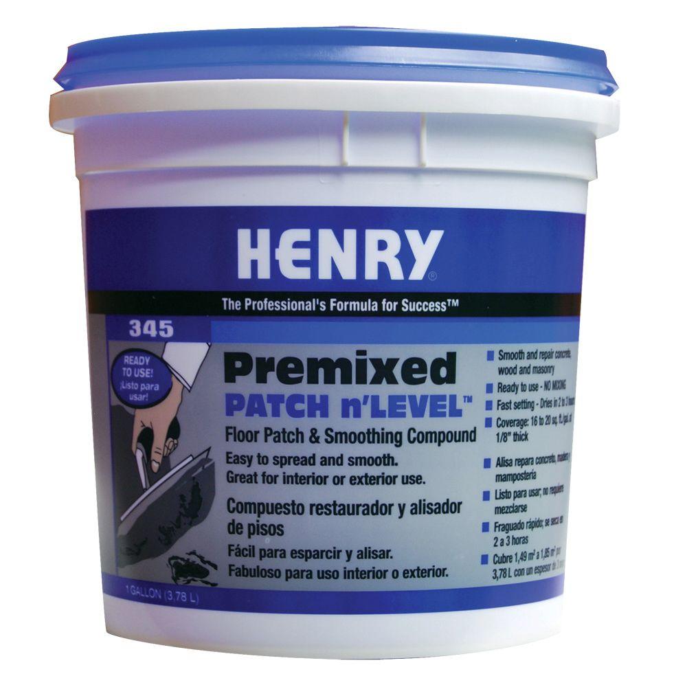 Henry 345 1 Gal Premixed Patch And Level 12064 The Home Depot