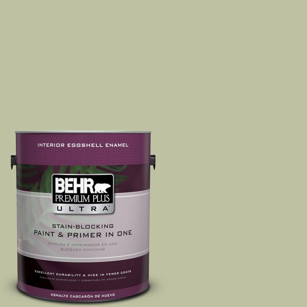 BEHR Premium Plus Ultra 1gal. S3703 Sage Brush Eggshell Enamel