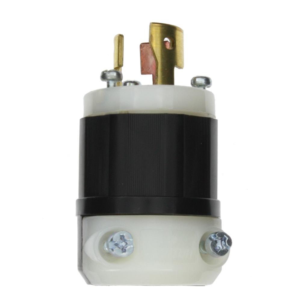 Leviton 15/10 Amp 125-Volt/250-Volt Locking Non-Grounding