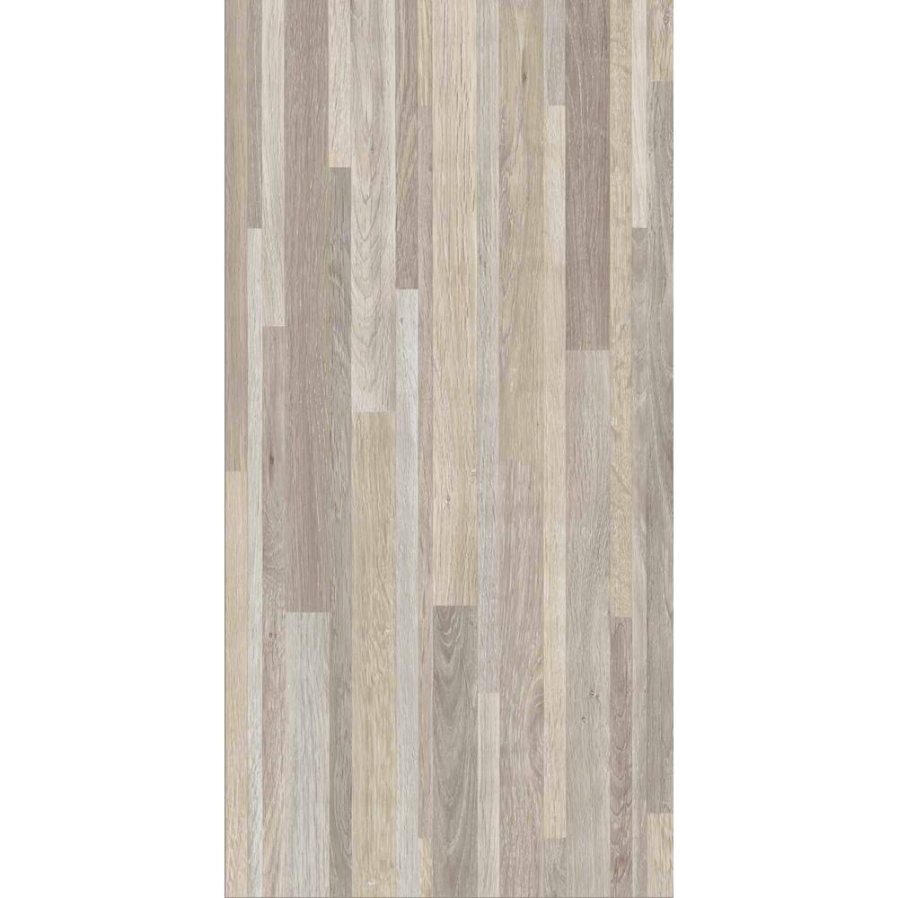 TrafficMASTER Seashore Wood 12 In X 24 In Peel And Stick Vinyl Tile   Beige Parqueted Wood Trafficmaster Luxury Vinyl Tile Pw1840 64 1000 