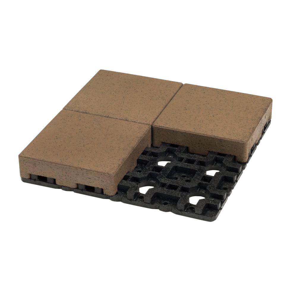 Emsco 24 In X 24 In High Density Plastic Resin Extra Large Paver Pad Case Of 12 2192 12 0735