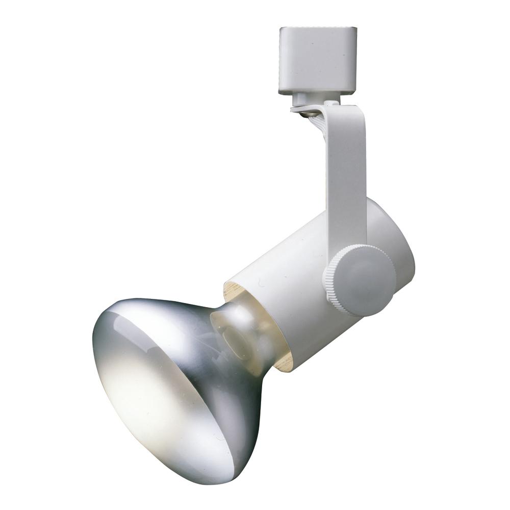 Halo 1 Light White Track Lighting Head Lamp L702px The Home Depot Halo 1 Light White Track Lighting Head Lamp