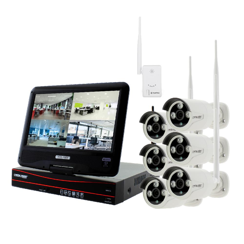 cctv system with monitor