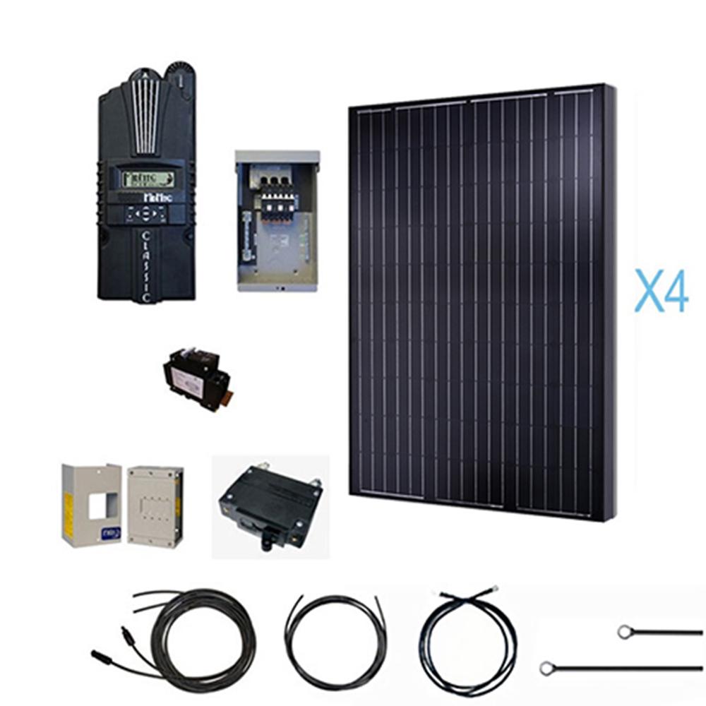 Renogy 1000Watt 12Volt Monocrystalline Solar Cabin Kit for OffGrid