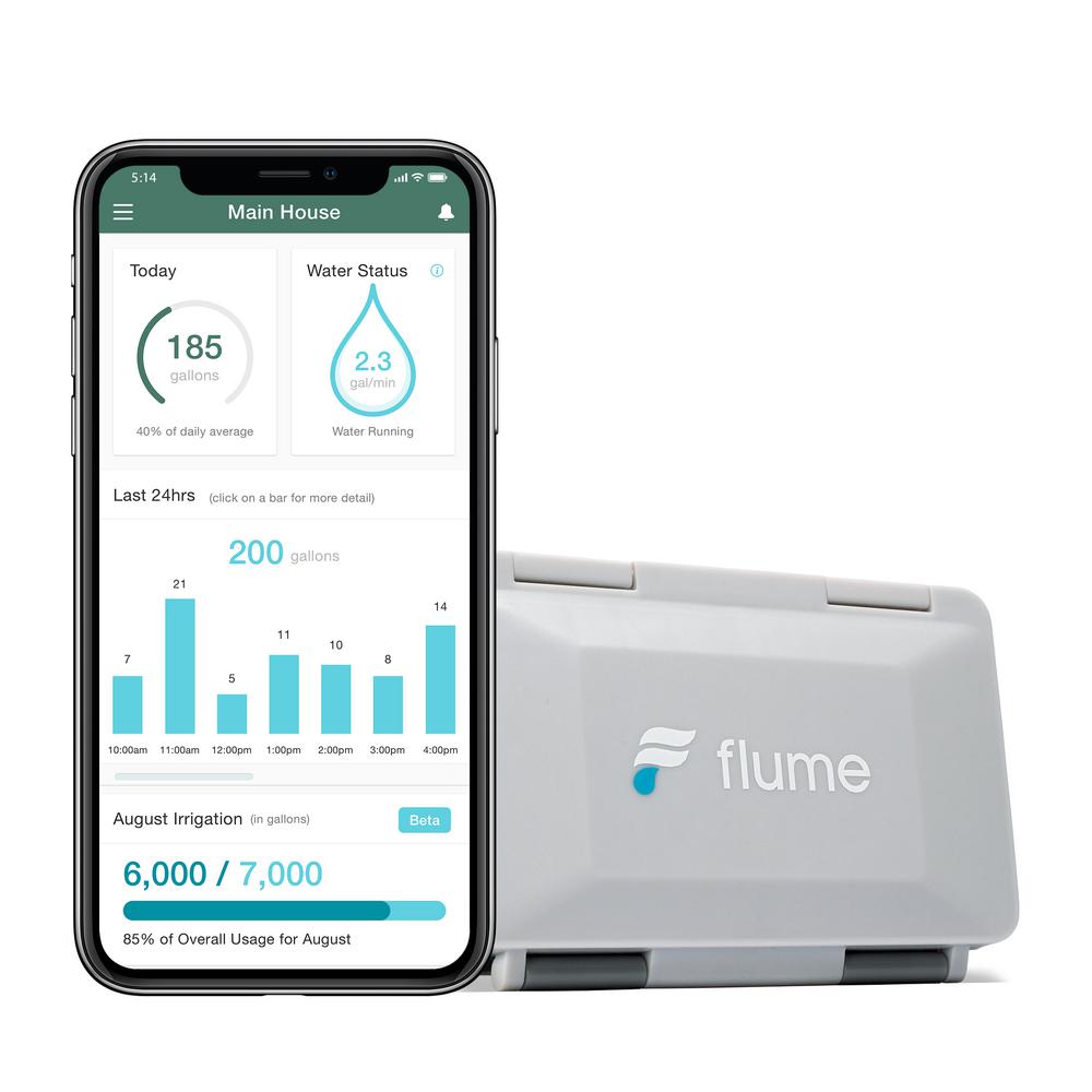 flume water meter monitor