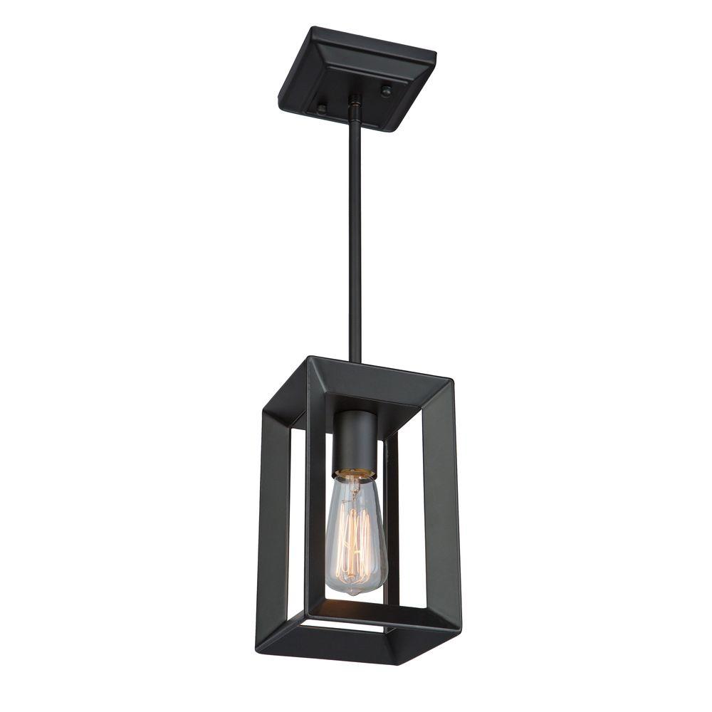 ARTCRAFT Vineyard 1-Light Oil-Rubbed Bronze Pendant