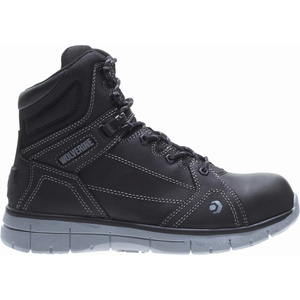 Wolverine Men's Rigger Waterproof 6 in. Work Boots - Composite Toe - Black Size 10(M) was $126.05 now $81.93 (35.0% off)