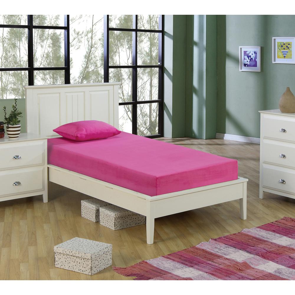 girl twin bed with mattress