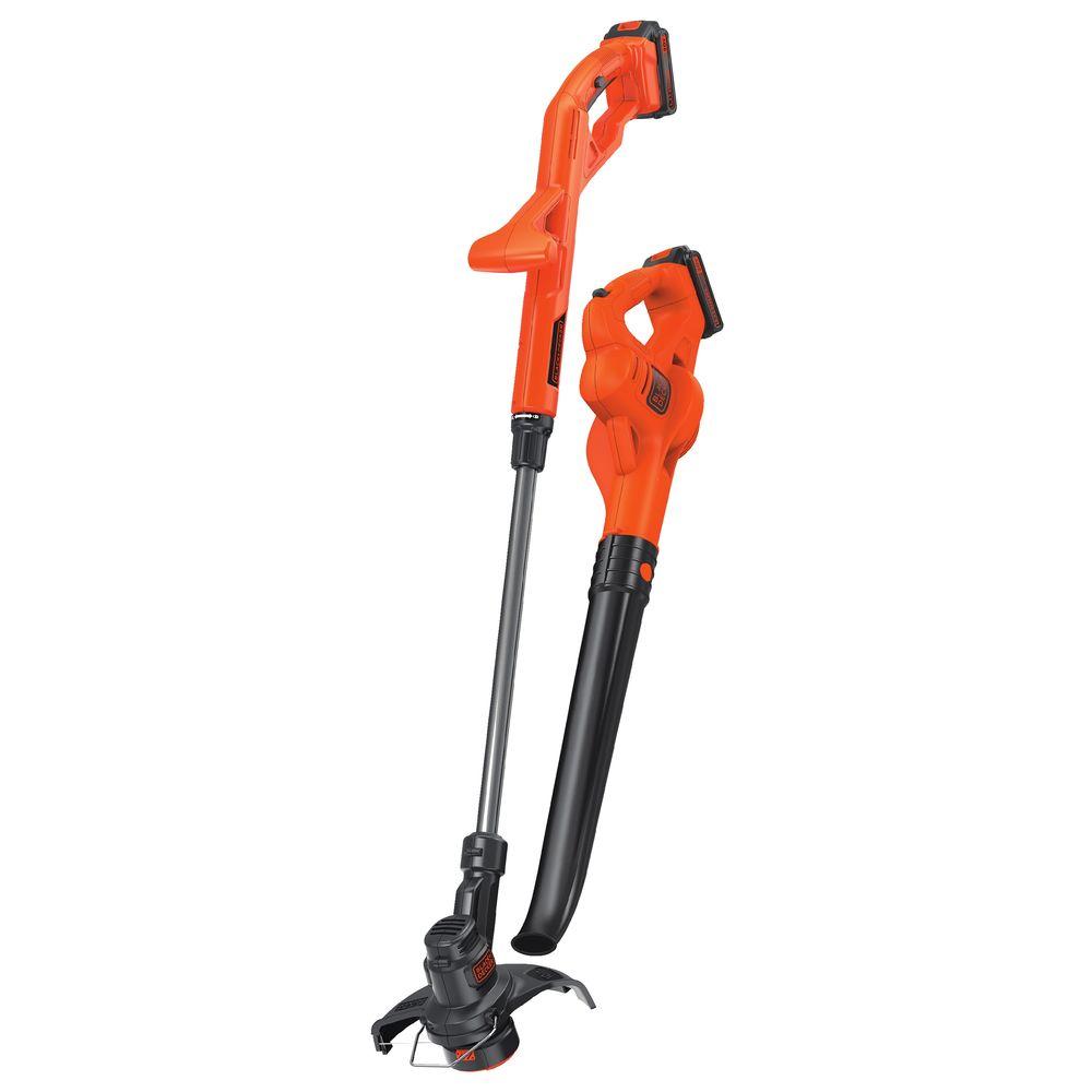 black and decker electric weed eater battery