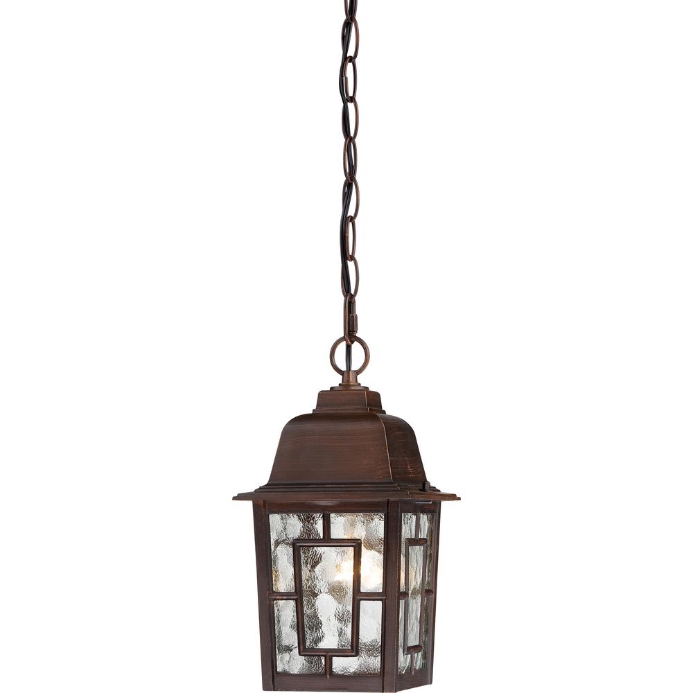 Filament Design Steve Rustic Bronze 1 Light Outdoor Hanging