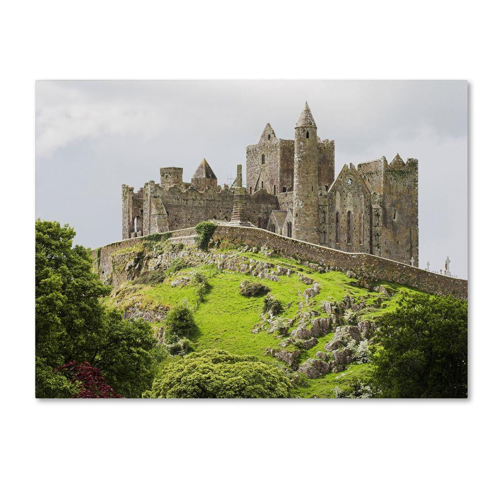 Trademark Fine Art 16 In X 24 In Rock Of Cashel Ireland Canvas