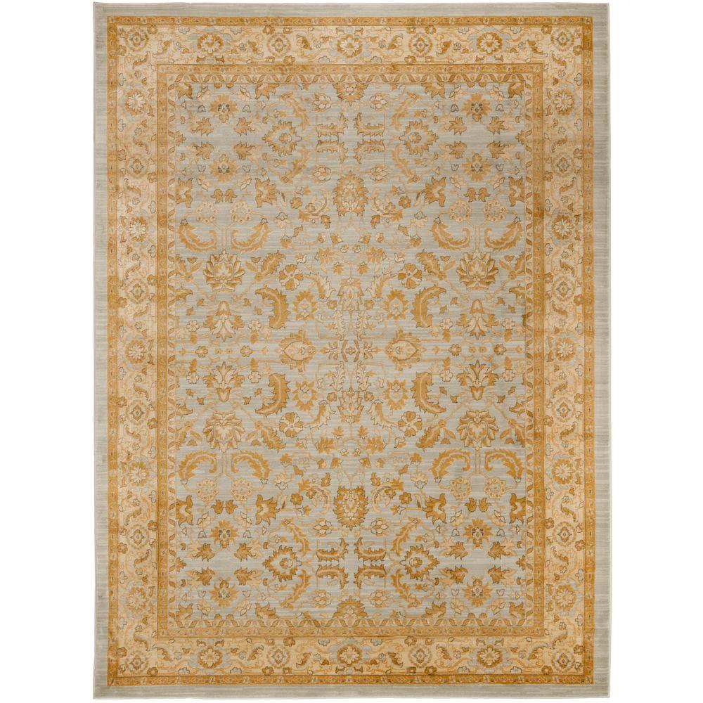 Safavieh Austin Light Grey/Gold 6 ft. 7 in. x 9 ft. 1 in. Area RugAUS160079206 The Home Depot