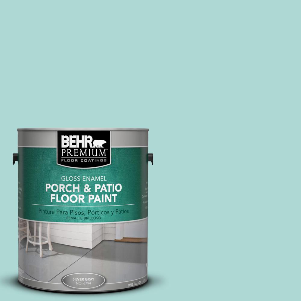 BEHR Premium 1 gal. #M450-3 Wave Top Gloss Interior/Exterior Porch and