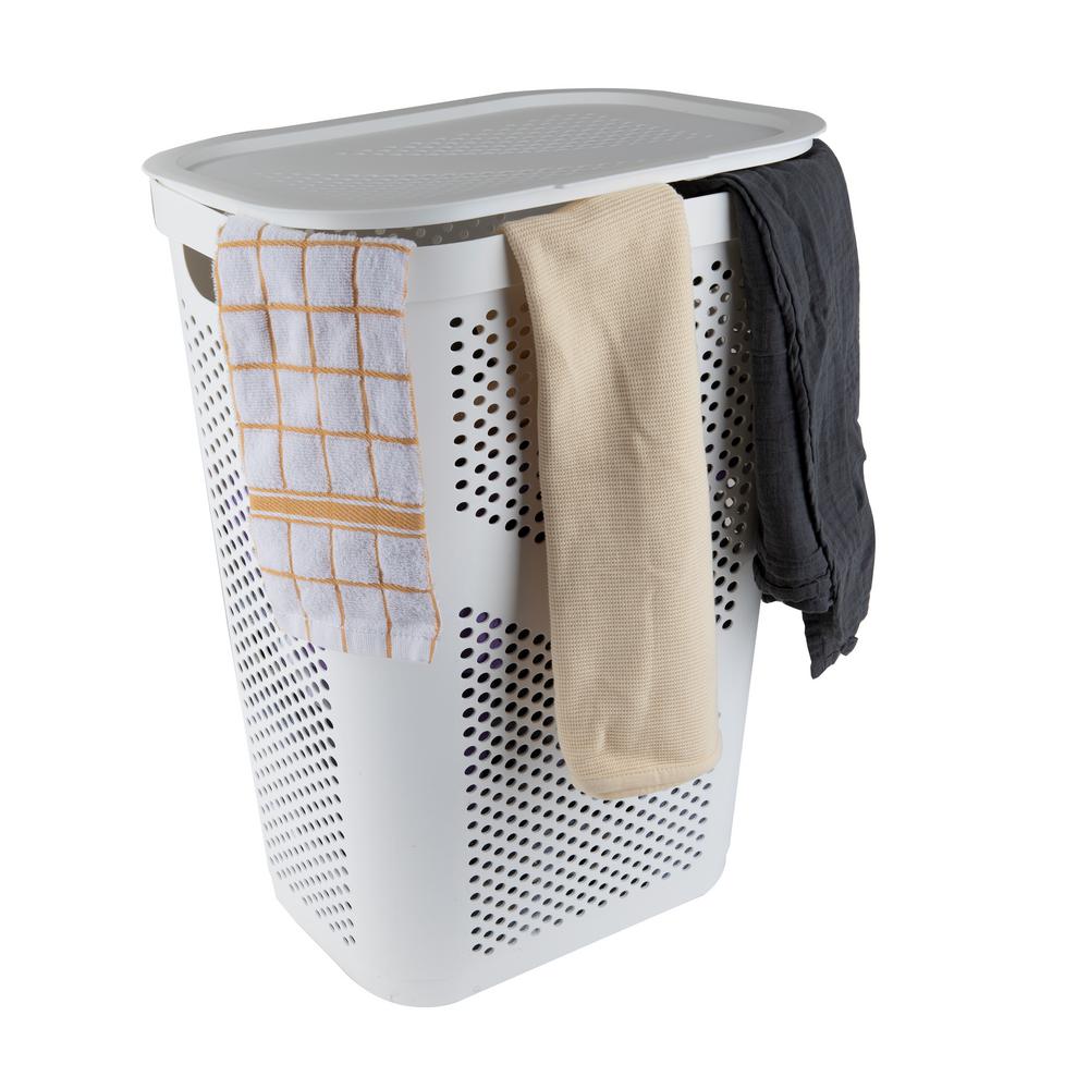 munchkin laundry hamper with lid
