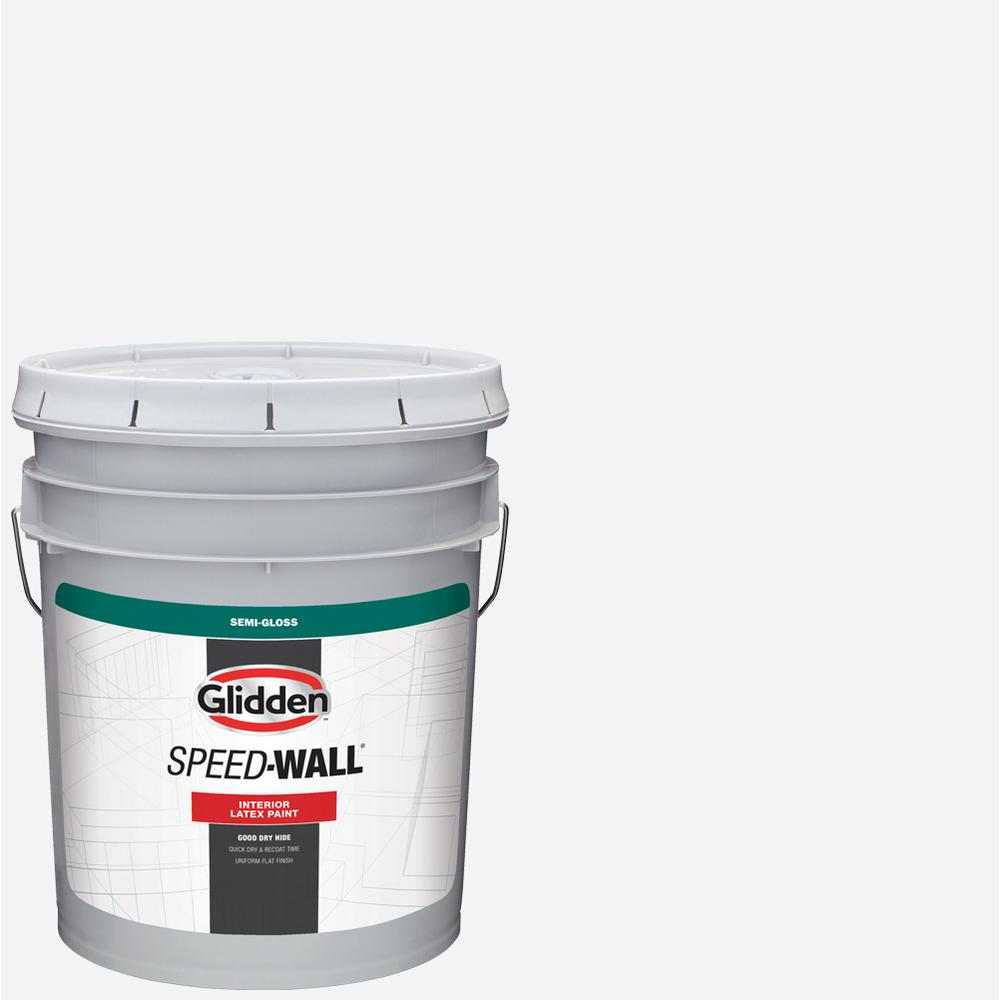 Glidden Professional 5 Gal Speed Wall Semi Gloss Interior Paint