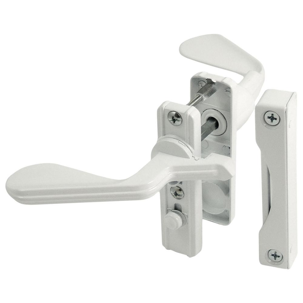 Ideal Security Handle Set For In Swing Storm And Screen Doors In White