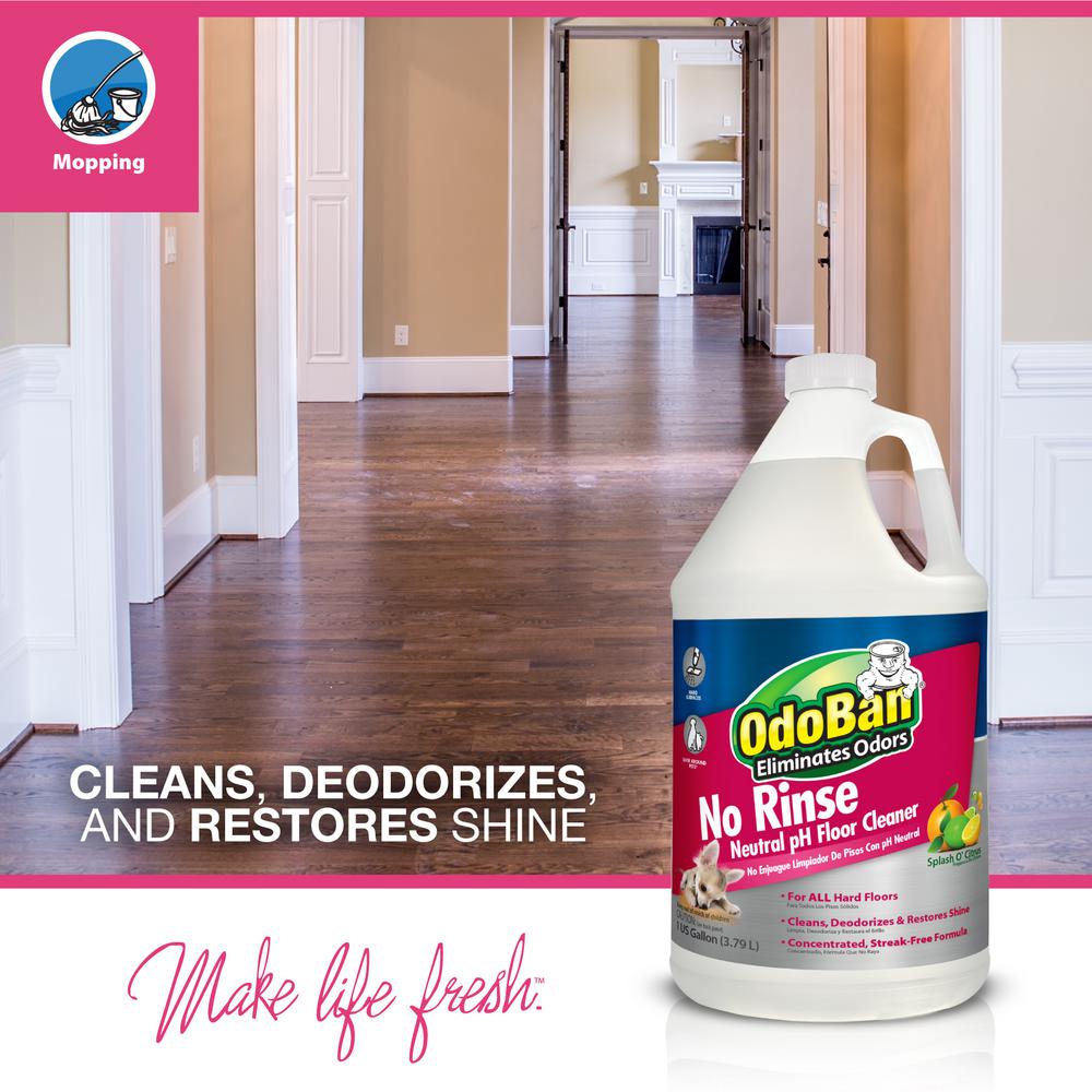 Odoban 128 Oz No Rinse Neutral Ph Floor Cleaner 4 Pack 9361b61