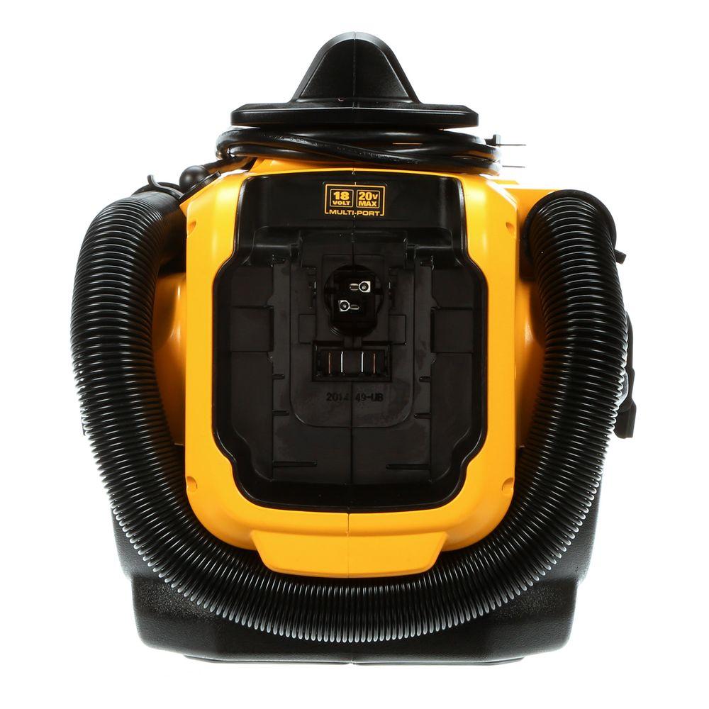 DeWALT 2-Gallon Vacuum Car Cordless Corded Battery-Powered Portable Vac ...