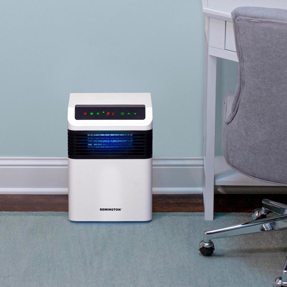 Remington Airetrex 365 Home Air Purifier With Uv C Technology Rem 7365uv 120 The Home Depot