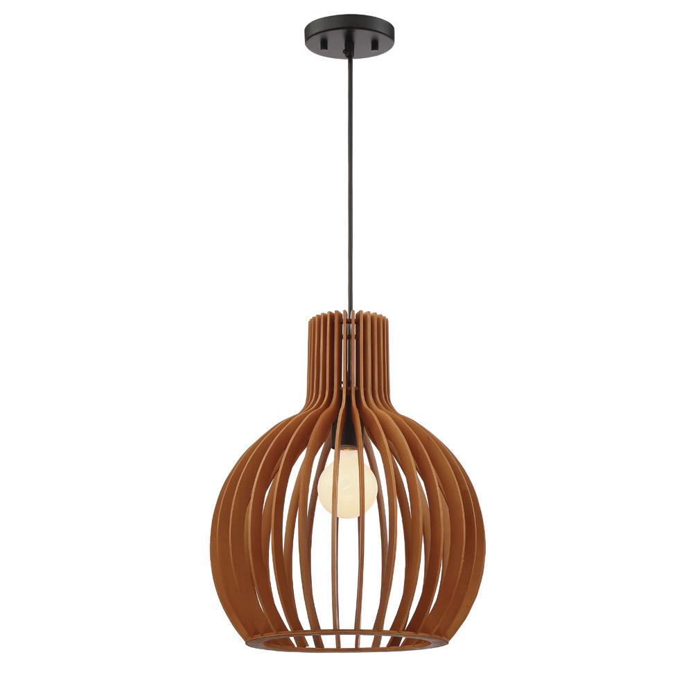 mid century modern wood chandelier