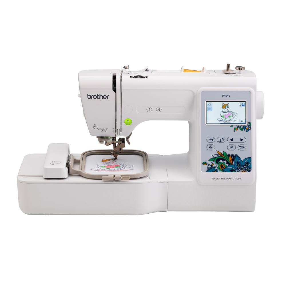 Brother Embroidery Machine With Large Color Touch Lcd Screen - 