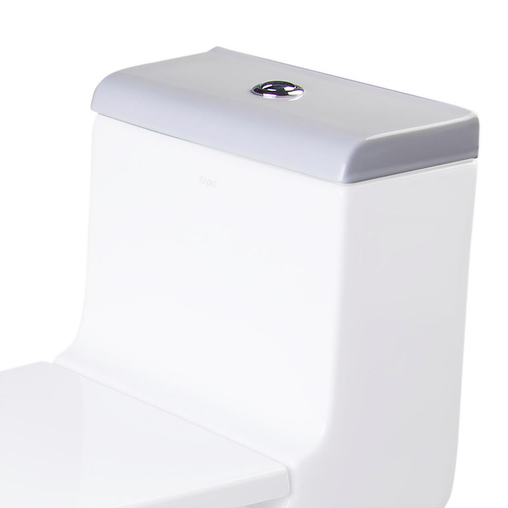 EAGO R-356LID Toilet Tank Cover in White-R-356LID - The ...