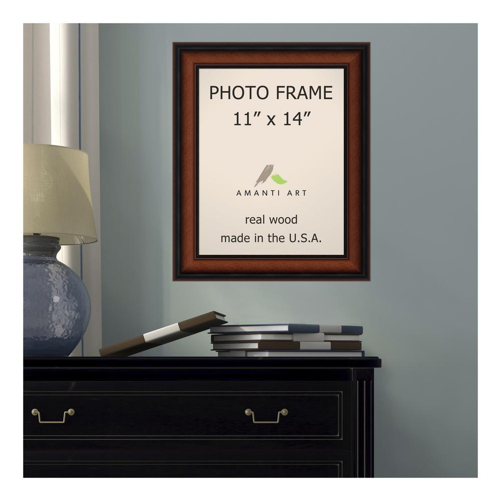 Bella Noce 11 in. x 14 in. Brown Walnut Picture Frame-DSW1385293 - The