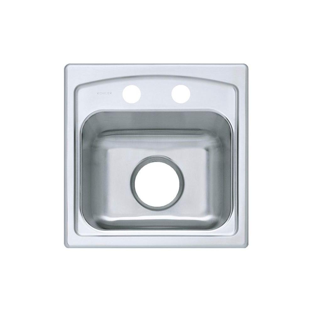 Kohler Toccata Gauge Drop In Stainless Steel Kitchen Sink Kohler Toccata Gauge Drop In Stainless Steel Kitchen Sink