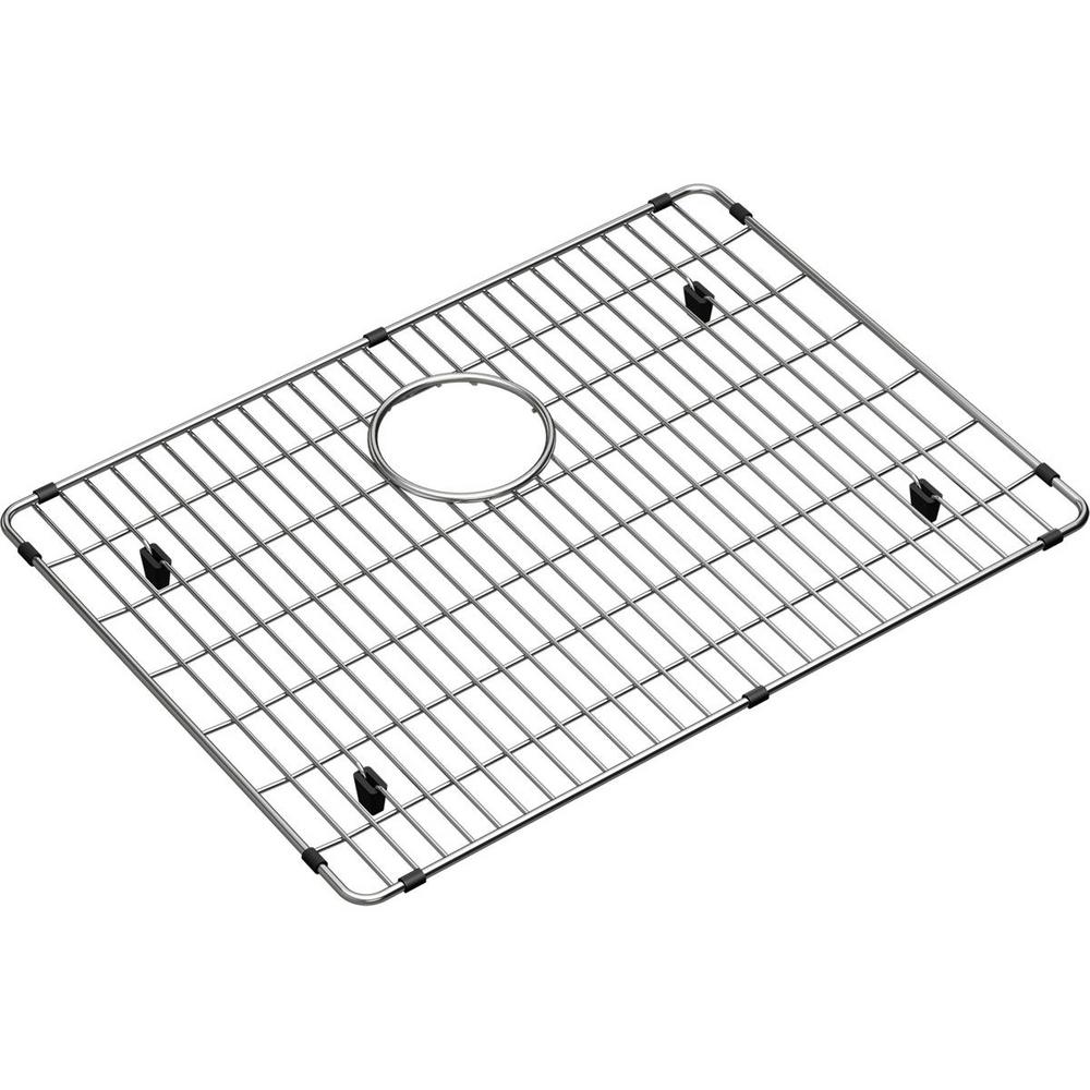Elkay Crosstown 21 In X 15 25 In Bottom Grid For Kitchen Sink In Stainless Steel Ctxbg2115 The Home Depot