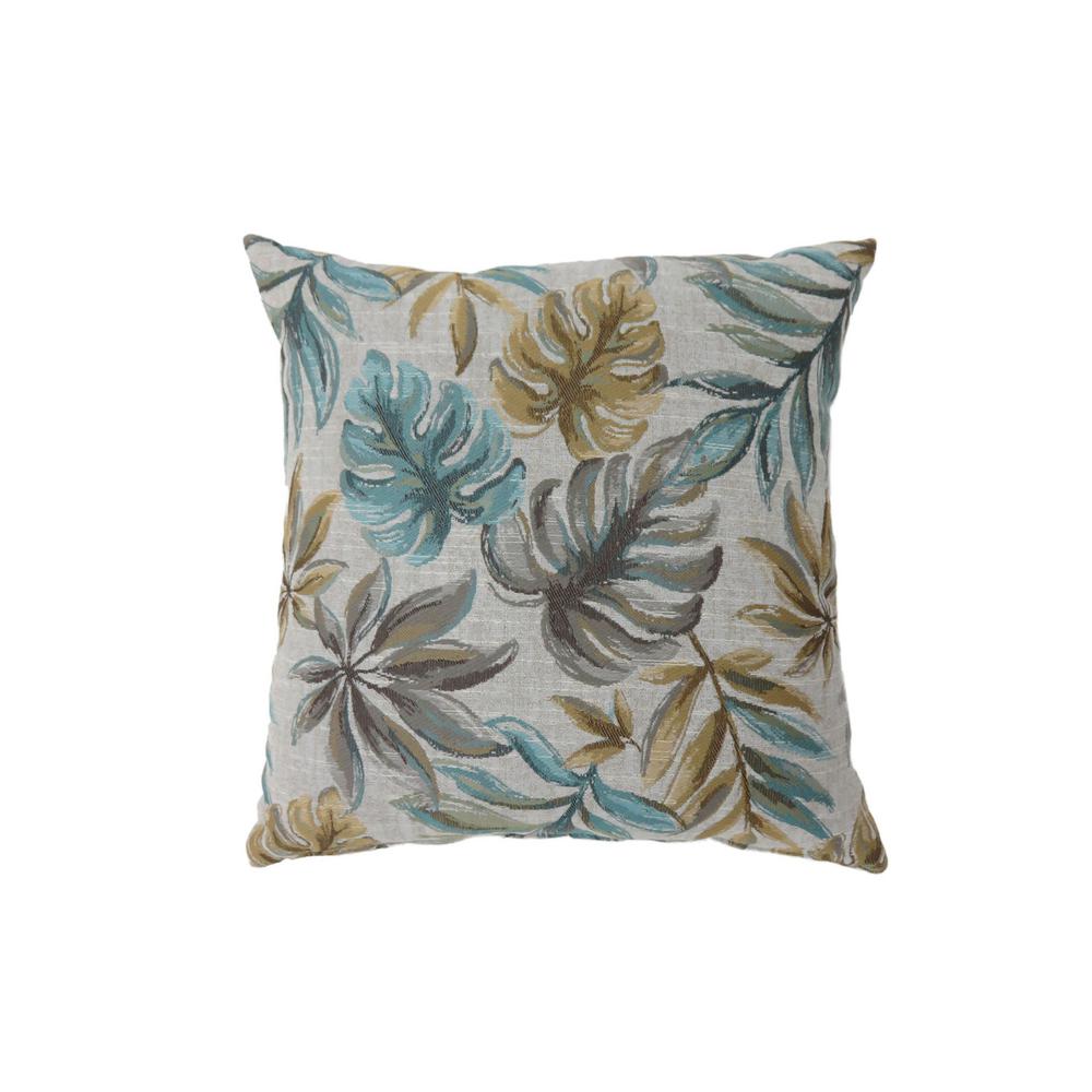 Dora 18 In Contemporary Throw Pillow In Blue Pack Of 2 Pl6027bl