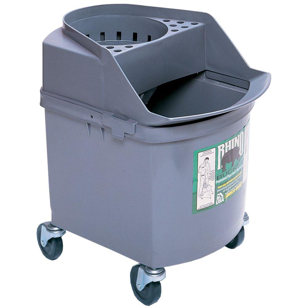 Ti-Dee American 26 Qt. Industrial Strength Rhino Mop Twister Bucket with 3 inch... by Ti-Dee American