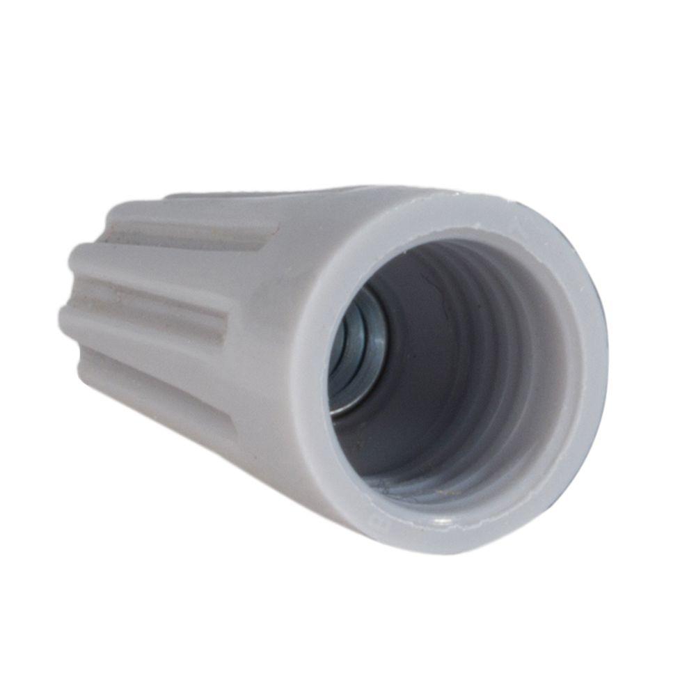 Gray Standard Wire Connectors Terminals Conduit Gray Nut Wire Connector 1 000 Pack