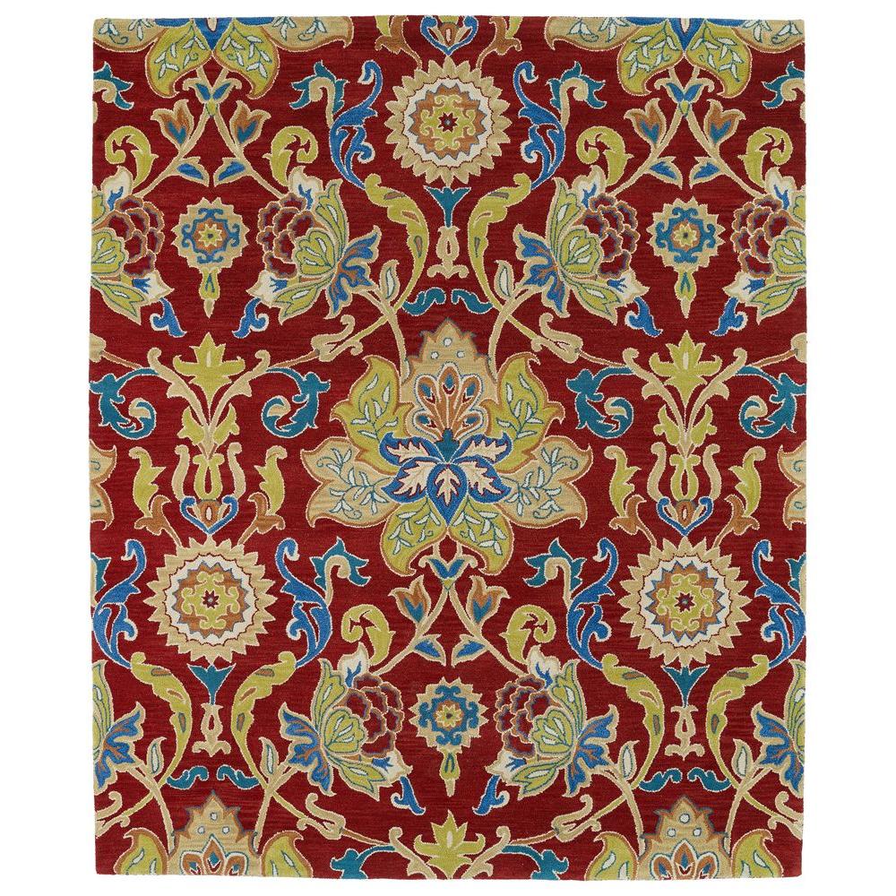 Kaleen Taj Red 5 Ft X 7 Ft 9 In Area Rug Taj02 25 5 X 79 The Home Depot 2362