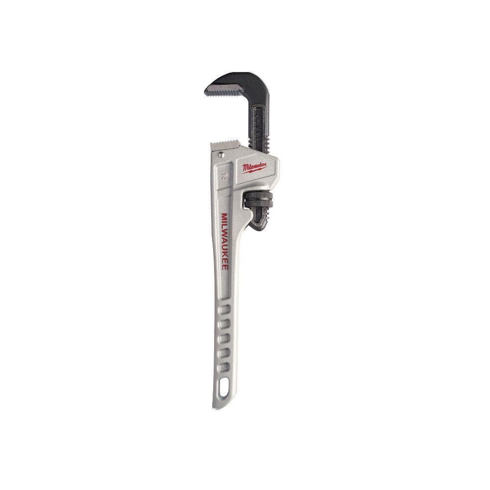 Milwaukee 14 in. Aluminum Pipe Wrench48227214 The Home Depot