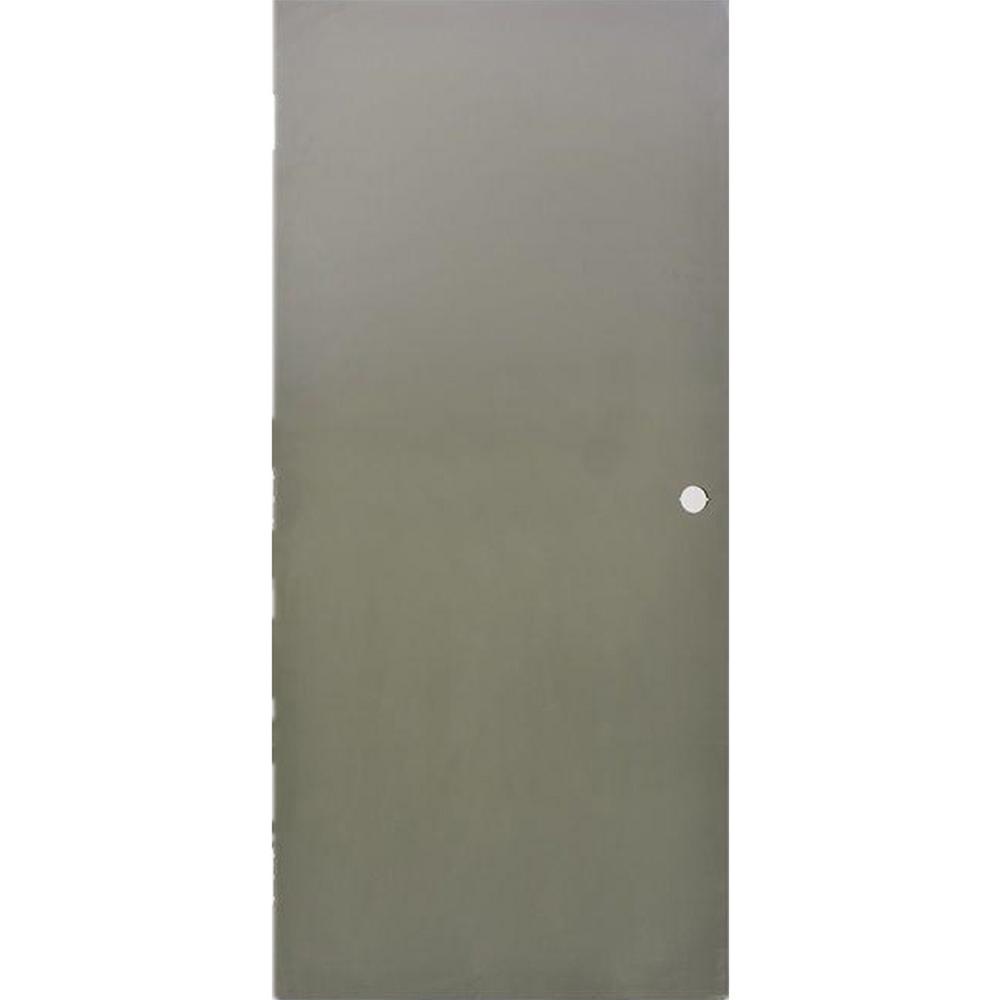 L I F Industries 36 In X 80 In 6 Panel Steel Gray Security