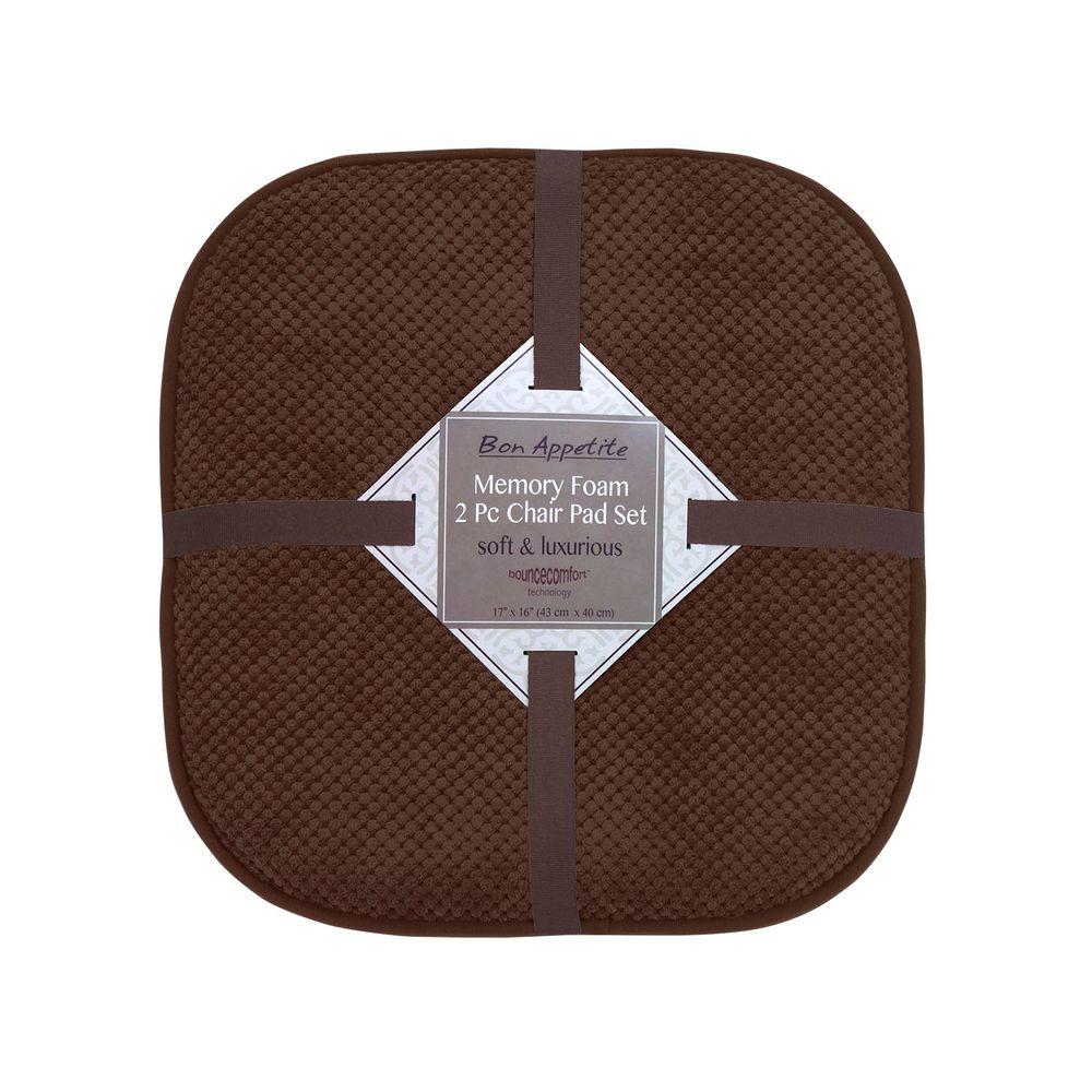 BounceComfort Bon Appetite 16 inch x 17 inch Espresso Memory Foam Cushioned... by BounceComfort
