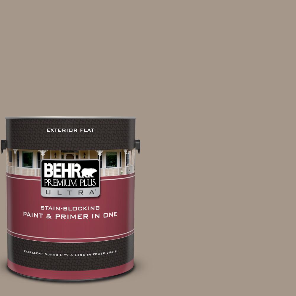 BEHR Premium Plus Ultra 1 gal. UL1407 Studio Taupe Flat BEHR Premium Plus Ultra 1 gal. UL1407 Studio Taupe Flat