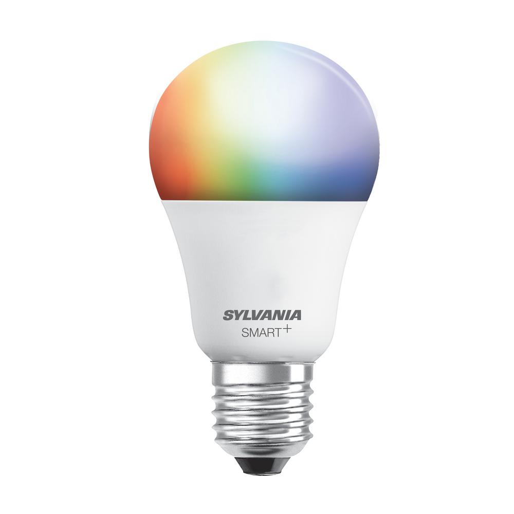 Sylvania SMART+ ZigBee Full Color A19 LED Smart Light Bulb73693 The