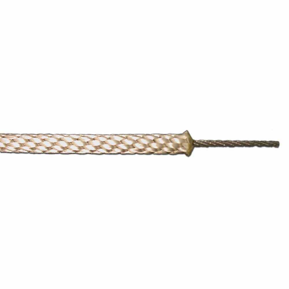 T.W. Evans Cordage #8 in 1/4 inch Braided Polyester Cord with a Coated Wire... by T.W. Evans Cordage
