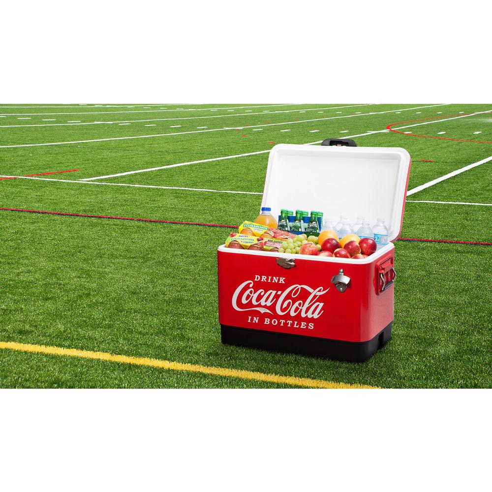 coke chest cooler