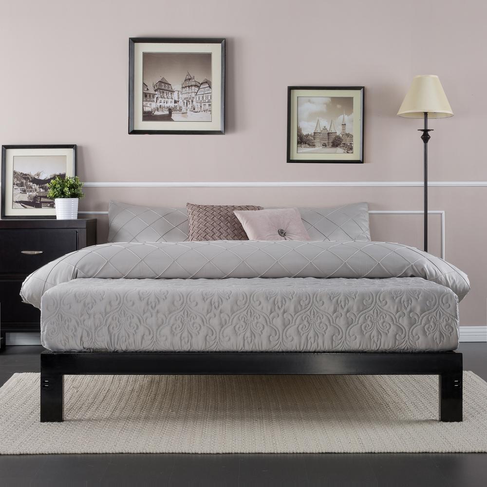 Zinus Arnav Steel 2000 Platform Bed Frame Queen Hd Asmp 10q The Zinus Arnav Steel 2000 Platform Bed Frame Queen Hd Asmp 10q The Home Depot