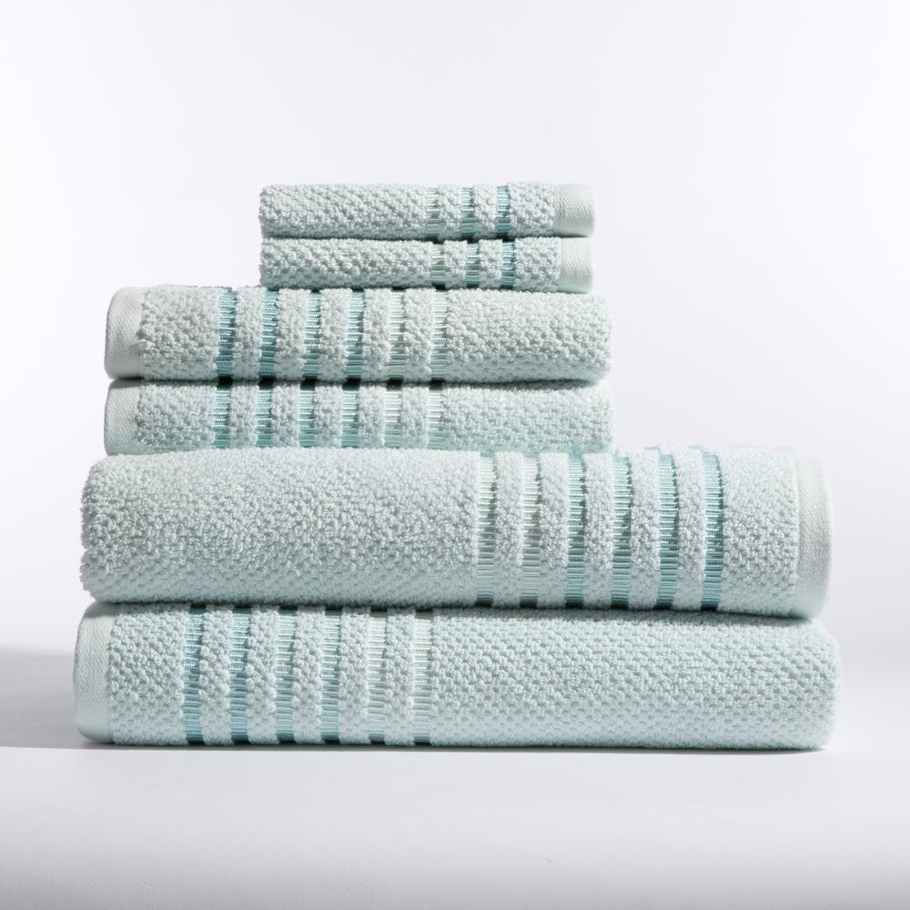 Caro Home Maggie 6Piece Bath Towel in Fresh Air6SOS1413T4398 The