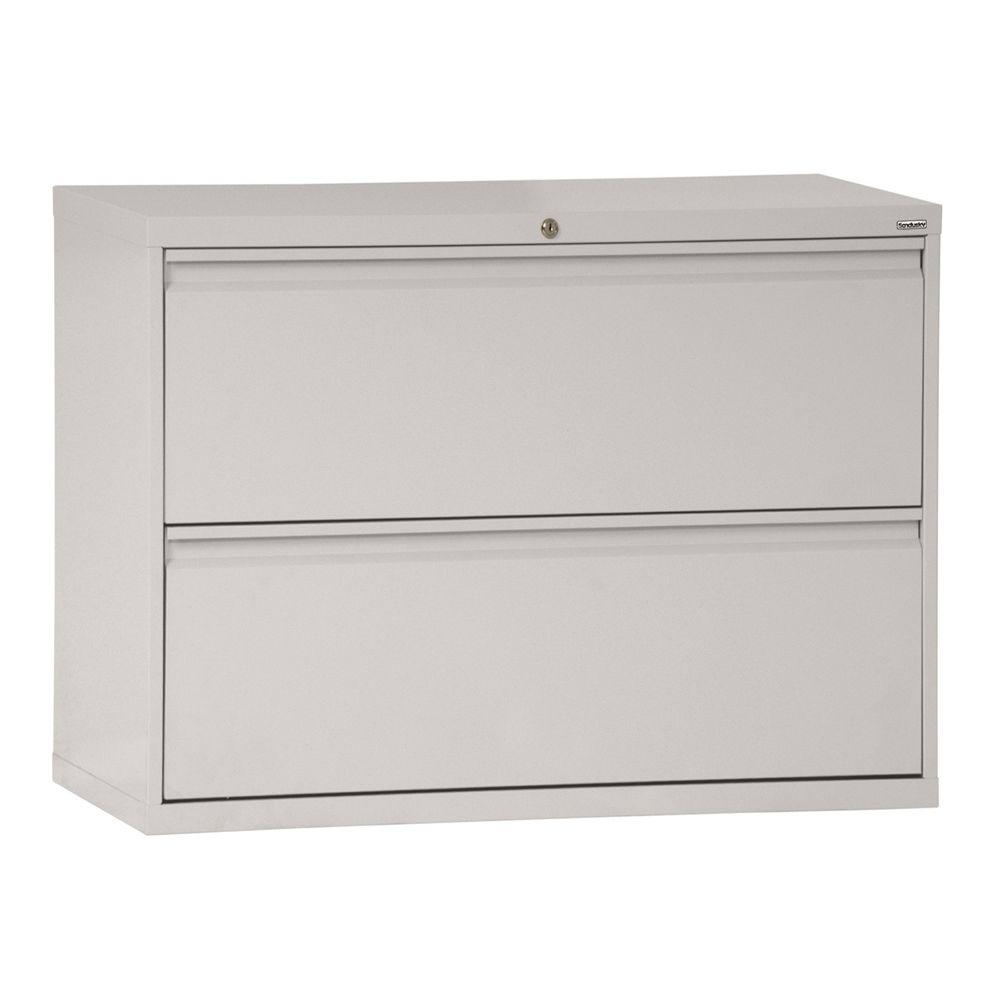 Gray File Cabinets Home Office Furniture The Home Depot