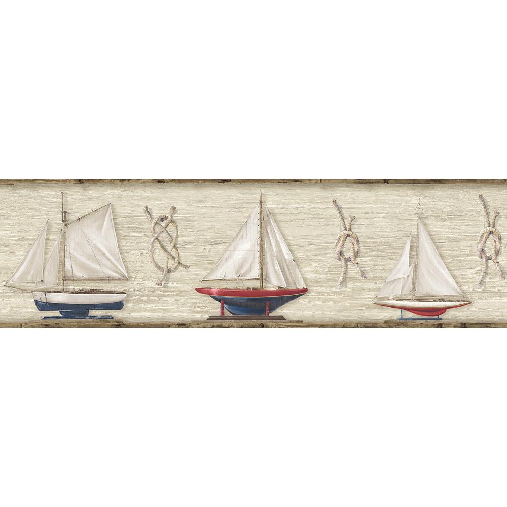 sailboat wallpaper border