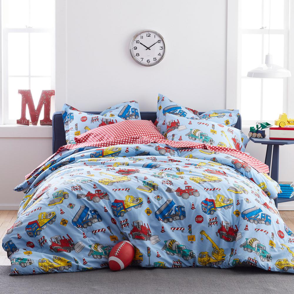 construction twin bedding set